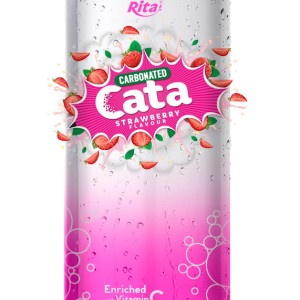 500ml Carbonated  Strawberry Flavor Drink